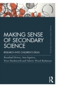 Enlarge image Cover: Making Sense of Secondary Science - Routledge