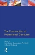 Cover: The Construction of Professional Discourse - Routledge