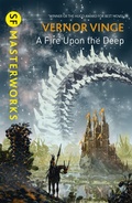 Cover: A Fire Upon the Deep - Gollancz