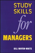 Cover: Study Skills for Managers - SAGE Publications Ltd
