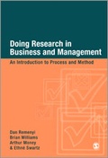 Cover: Doing Research in Business and Management - SAGE Publications Ltd