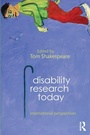 Cover: Disability Research Today - Routledge