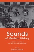 Cover: Sounds of Modern History - Berghahn Books