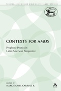 Cover: Contexts for Amos - Continuum International Publishing Group Ltd.