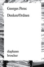 Cover: Denken/Ordnen - Diaphanes