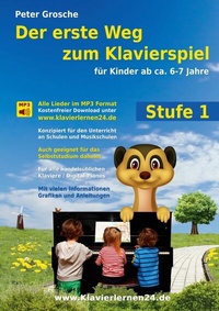 Abbildung von: Der erste Weg zum Klavierspiel (Stufe 1) - BoD - Books on Demand