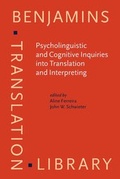 Cover: Psycholinguistic and Cognitive Inquiries into Translation and Interpreting - John Benjamins Publishing Co