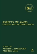 Cover: Aspects of Amos - T.& T.Clark Ltd
