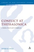 Cover: Conflict at Thessalonica - Sheffield Academic Press