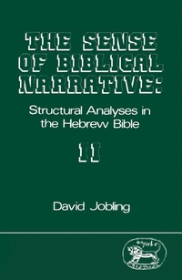 Enlarge image Cover: The Sense of Biblical Narrative II - Sheffield Academic Press