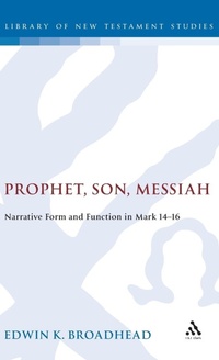 Bild: Prophet, Son, Messiah - Sheffield Academic Press