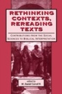 Cover: Rethinking Contexts, Rereading Texts - Sheffield Academic Press