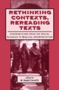 Cover: Rethinking Contexts, Rereading Texts - Sheffield Academic Press