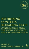 Cover: Rethinking Contexts, Rereading Texts - Sheffield Academic Press