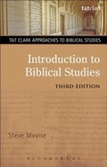 Cover: Introduction to Biblical Studies - T.& T.Clark Ltd