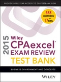 Cover: Wiley CPAexcel Exam Review 2015 Test Bank - Wiley