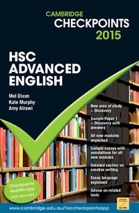 Enlarge image Cover: Cambridge Checkpoints HSC Advanced English 2015 - Cambridge University Press