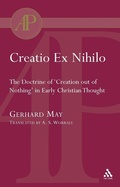 Cover: Creatio Ex Nihilo - T.& T.Clark Ltd