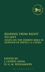 Cover: Reading from Right to Left - Continuum International Publishing Group Ltd.