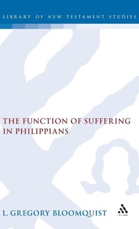 Bild: The Function of Suffering in Philippians - Sheffield Academic Press