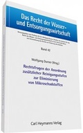Abbildung von: Rechtsfragen der Anordnung zusätzlicher Reinigungsstufen zur Erinnerung von Mikroschadstoffen - Carl Heymanns Verlag