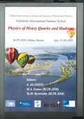 Cover: Proceedings of the Helmholtz International School Physics of Heavy Quarks and Hadrons (HQ2013) - Deutsches Elektronen-Synchrotron