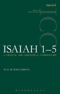 Cover: Isaiah 1-5 (ICC) - T.& T.Clark Ltd