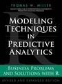 Cover: Modeling Techniques in Predictive Analytics - Pearson FT Press