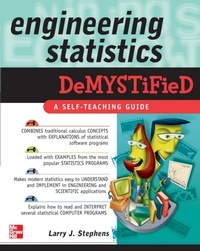 Enlarge image Cover: Engineering Statistics Demystified - McGraw-Hill Education