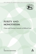 Cover: Purity and Monotheism - Sheffield Academic Press