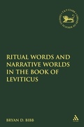 Cover: Ritual Words and Narrative Worlds in the Book of Leviticus - T.& T.Clark Ltd