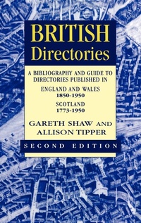 Abbildung von: British Directories - Mansell Publishing
