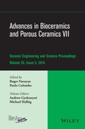 Cover: Advances in Bioceramics and Porous Ceramics VII, Volume 35, Issue 5 - Wiley