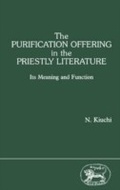 Cover: The Purification Offering in the Priestly Literature - Sheffield Academic Press