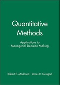 Cover: Quantitative Methods - Wiley