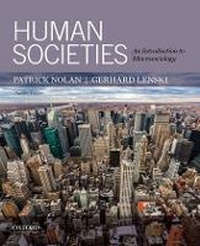 Enlarge image Cover: Human Societies - Oxford University Press Inc