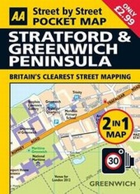 Abbildung von: Stratford and Greenwich Penninsula Pocket Map - Automobile Association