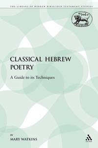 Enlarge image Cover: Classical Hebrew Poetry - Sheffield Academic Press