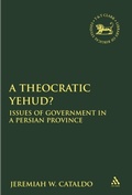 Cover: A Theocratic Yehud? - T.& T.Clark Ltd