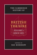 Cover: The Cambridge History of British Theatre - Cambridge University Press