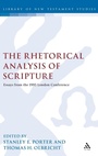 Cover: The Rhetorical Analysis of Scripture - Sheffield Academic Press
