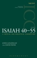 Cover: Isaiah 40-55 Vol 1 (ICC) - T.& T.Clark Ltd