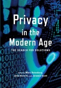 Cover: Privacy In The Modern Age - The New Press