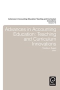 Cover: Advances in Accounting Education: Teaching and Curriculum Innovations - Emerald Group Publishing Limited