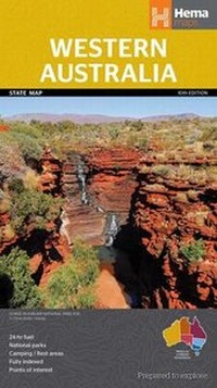 Abbildung von: Western Australia state NP - Hema Maps Pty.Ltd