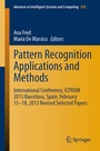 Cover: Pattern Recognition Applications and Methods - Springer