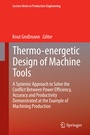 Cover: Thermo-energetic Design of Machine Tools - Springer