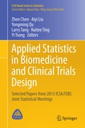 Cover: Applied Statistics in Biomedicine and Clinical Trials Design - Springer