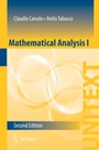 Cover: Mathematical Analysis I - Springer