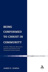 Bild: Being Conformed to Christ in Community - Continnuum-3PL